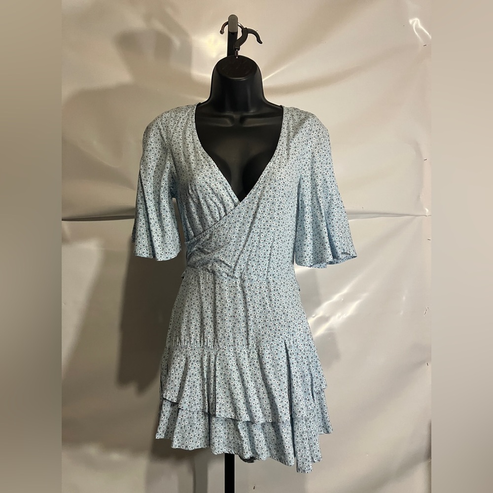 Women’s Bell Sleeve Dress Romper Size Small